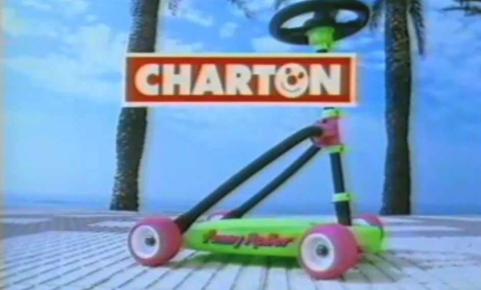 La trottinette à 4 roues avec volant Funny roller